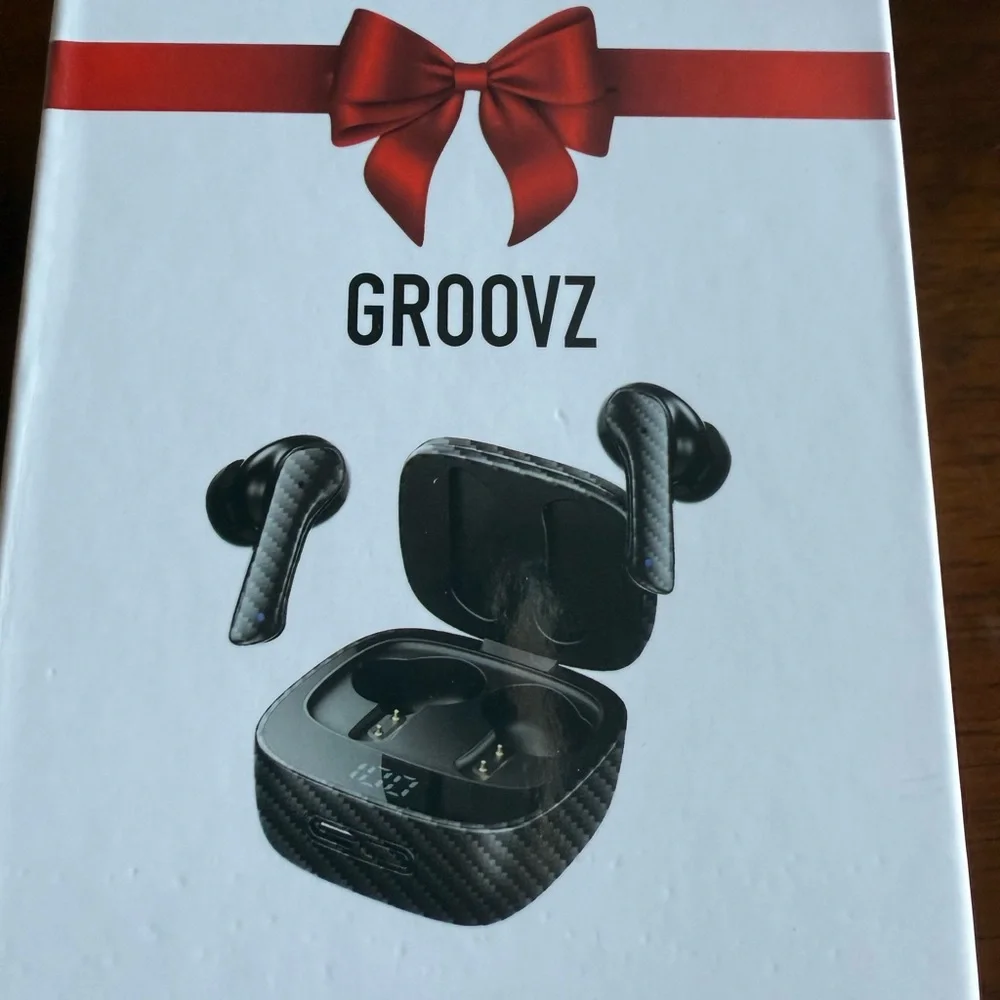 Wireless Earbuds with Charging Case - White